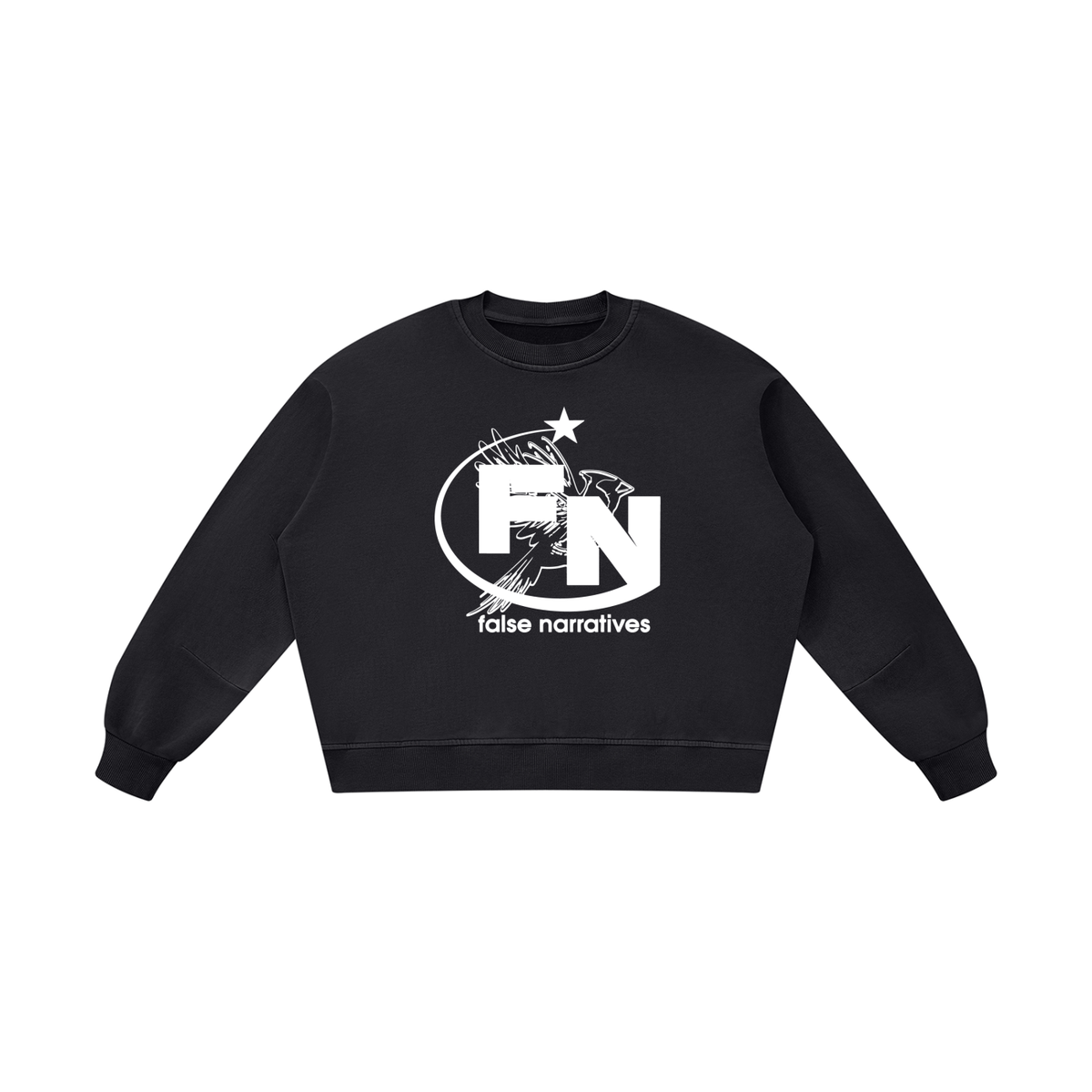 Unisex Boxy Vintage Washed Sweatshirt