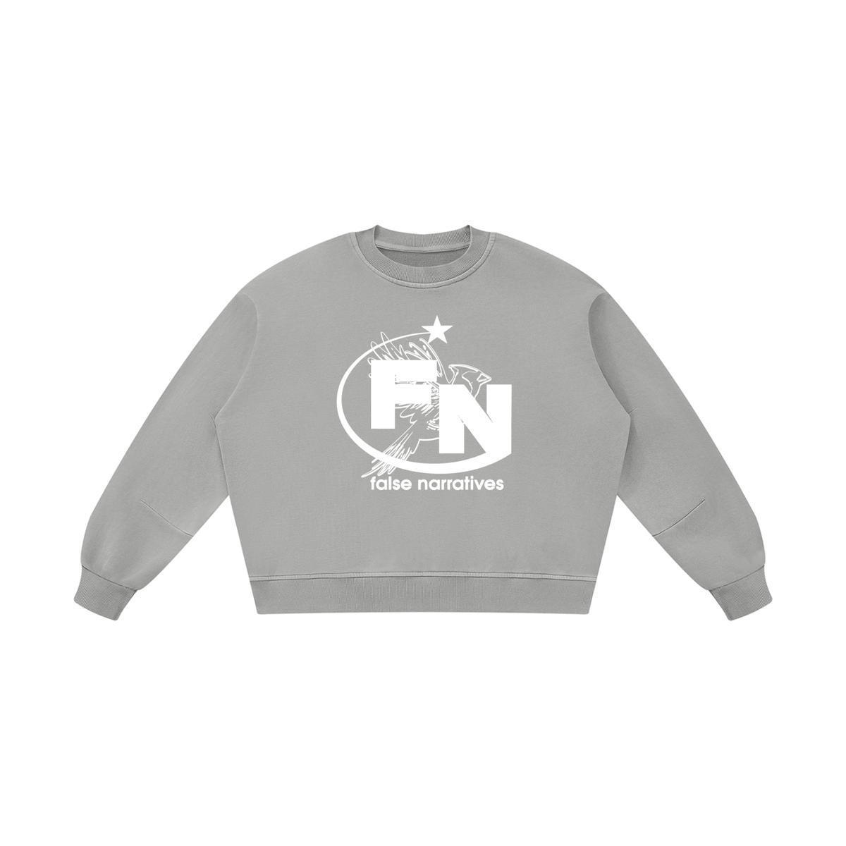 Unisex Boxy Vintage Washed Sweatshirt