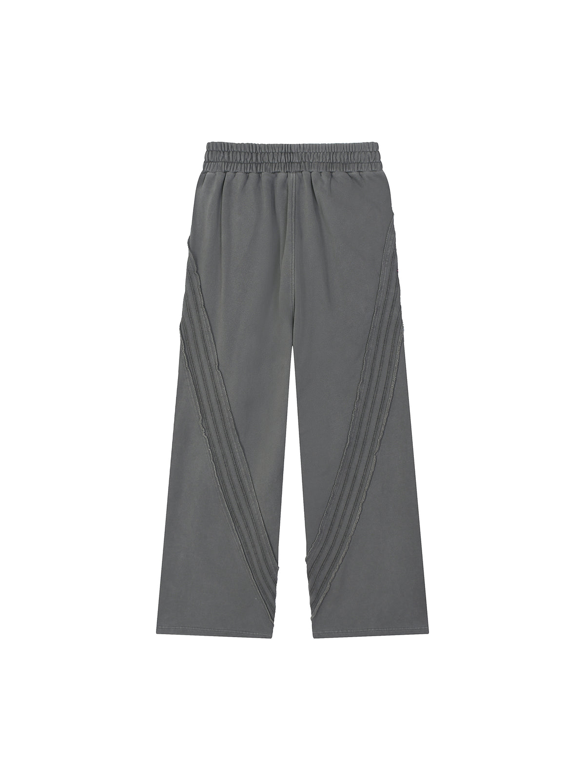 Snow Washed Tape Raw Edge Sweatpants